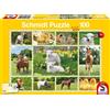 Schmidt Spiele Puzzle 100T. Animali bambini fattoria