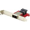 StarTech Adattatore StarTech.com Mini SAS - doppio da SFF-8643 a SFF-8644 - con staffe di montaggio in dotazione