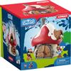 Schleich schleich® Pre School Smurfs 20803 Casa dei Puffi con 2 figure 20803