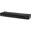 STARTECH COMPONENTS Hub adattatore da USB a seriale a 8 porte di StarTech.com - Adattatore da USB a porta RS232 con catena a margherita - Montabile su rack - Adattatore seriale - USB 2.0 - RS-232 x 8 - Nero