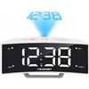 Blaupunkt Radiosveglia BLAUPUNKT CRP7WH USB FM con proiettore e funzione dimmer