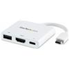 STARTECH ACCESSORIES Dock Startech CDP2HDUACPW 4K Ultra HD Bianco