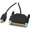SECOMP Cavo convertitore da parallelo a USB