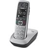 Gigaset Telefono Gigaset E 560 DECT Cordless Identificatore di Chiamata Nero Argento