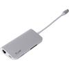 LMP 14368 dock per laptop/ replicatore di porte USB 3.2 Gen 1 (3.1 Gen 1) Type-C Argento, Bianco