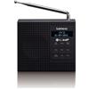 Lenco Radiosveglia Lenco PDR-020, DAB+, FM, colore: nero