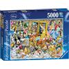 Ravensburger Spielverlag Puzzle 5000 personaggi Disney