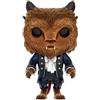 Funko Pop - La Bella e la Bestia - Bestia (floccata) 9 cm