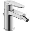 Duravit B.1 Mitigeur monocommandé pour bidet, avec garniture d'écoulement, saillie 127mm, B12400001010, B12400001010