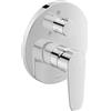 Duravit B.1 Mitigeur monocommandé pour douche encastré, rosace ronde, 2 consommateurs, inverseur douche de tête/douche à main, B14210012010, B14210012010