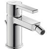 Duravit B.2 Mitigeur monocommande de bidet, avec raccord de sortie, sortie fixe avec rotule, saillie 127mm, B22400001010, B22400001010