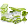 Genius Nicer Dicer Smart Julietti | 16 parti | Affettaverdure | Affettatrice a spirale | Affettatrice a Julienne | Affetta/sottolinea