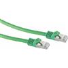 S-CONN maximum connectivity Cavo patch RJ45 S/FTP (PIMF), con cavo CAT.7 grezzo, 50 m, verde