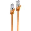 Shiverpeaks Cavo patch RJ45 con cavo CAT 7 grezzo PIMF arancione 50m