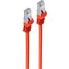Shiverpeaks Cavo patch RJ45 con cavo CAT 7 grezzo PIMF rosso 50m