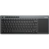Rapoo K2600 - Tastiera - con touchpad - senza fili - 2,4 GHz - QWERTZ