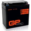 GP-Pro Batteria al gel GP-PRO 12V 19Ah GB16CL-B Batteria per quad ATV / moto, precaricata sigillata senza manutenzione simile a YB16CL-B / CB16CL-B