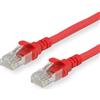 ROLINE - Cavo patch - RJ-45 (M) bis RJ-45 (M) - 15 m - UTP - CAT 6a - alogeno, protetto, verseilt - Rot (21.15.2718
