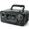 Muse Radiocassetta cd nera Muse M182RDC