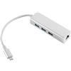 S-Impuls SCONN 14-05025 Adattatore Ethernet USB 3.1 Tipo C RJ45 + 3x USB