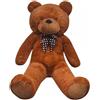 vidaXL Orsacchiotto di peluche marrone 170 cm