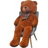 vidaXL Orsetto di peluche marrone 242 cm