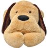 vidaXL Cane peluche peluche marrone 160 cm