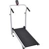 vidaXL Mini tapis roulant pieghevole 93x36 cm Nero