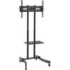 LOGILINK LogiLink BP0026 carrello/supporto multimediale Nero Pannello piatto