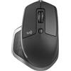 Logitech MX Master 2S - Mouse - Laser - 7 pulsanti - Senza fili - Bluetooth, 2,4 GHz