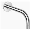 Dornbracht TARA Bec déverseur mural pour lavabos sans garniture d'écoulement, saillie 190mm, 13800882-00, 13800882-00