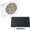 Wacom Intuos Pro Medium - Digitalizzatore - per destri e mancini - 22,4 x 14,8 cm - multi-touch - elettromagnetico