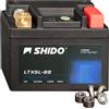 SHIDO YTX5L-BS Batteria per moto agli ioni di litio Batteria al litio