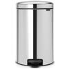 Brabantia Cestino a pedale NewIcon 20 L con inserto in plastica (L: 29 cm, P: 38 cm, H: 46,7 cm)
