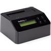 StarTech.com SDOCK1EU3P2 Masterizzatore HDD/SSD Duplicatore 1 copia Nero
