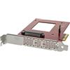 StarTech.com Scheda Adattatore PCI Express ad U.2 NVMe SSD - SFF-8639 da 2,5" PCIe 3.0 x4