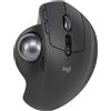 Logitech MX ERGO - Trackball - ottico - 8 pulsanti - senza fili - Bluetooth, 2,4 GHz