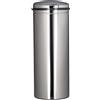 relaxdays 10021223_0 relaxdays Sensor Mülleimer 50,0 l silber