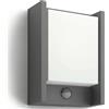 Philips Applique LED con sensore Arbour 6 W antracite 164619316