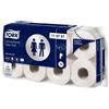 Tork® 110767 Carta igienica avanzata - 2 veli, morbida, goffrata, rotoli 8 x 8