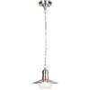 Rabalux Lampada a sospensione mediterranea 1xE27 Oslo cromo satinato 8764 Rabalux