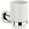 KELA Tazza con supporto Makira in ottone cromato KL-20267
