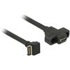 DELOCK DeLOCK 85326 Cavo USB USB 3.2 Gen 2 (3.1 Gen 2) 0,45 m USB A USB C Nero