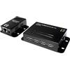 LogiLink UA0252 Set di estensori USB 2.0 LogiLink, con hub USB a 4 porte, PoE