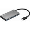 Sandberg Hub tascabile Sandberg da USB-C a 4 xUSB 3.0