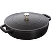 Staub Girarrosto multifunzione Staub con coperchio Chistera 28 cm in ghisa