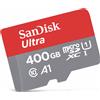 SanDisk Ultra - 400 GB - MicroSDXC - Classe 10 - UHS-I - 100 MB/s - Classe 1 (U1)