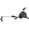 Tunturi Cardio Fit R30 Vogatore per Casa - sistema magnetico con Computer di Allenamento - Pieghevole - Nero