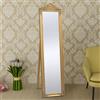 vidaXL Specchio da terra in stile barocco 160x40 cm Oro
