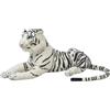 vidaXL Peluche tigre bianco XXL